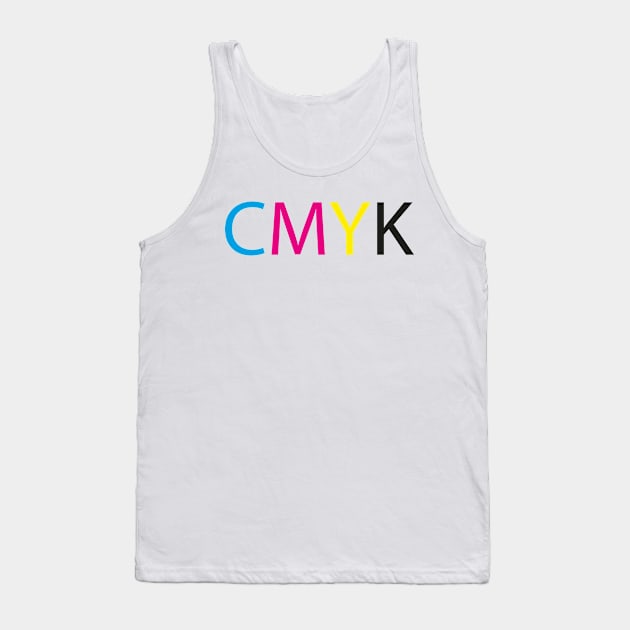 CMYK Tank Top by eyesblau